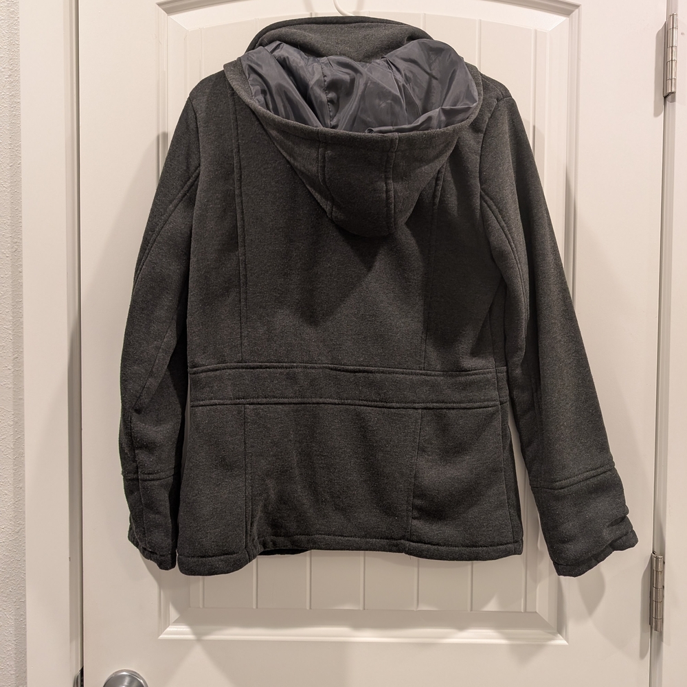 3 For $24 Gray Double-Breasted Women's Jacket - Picture 4 of 4